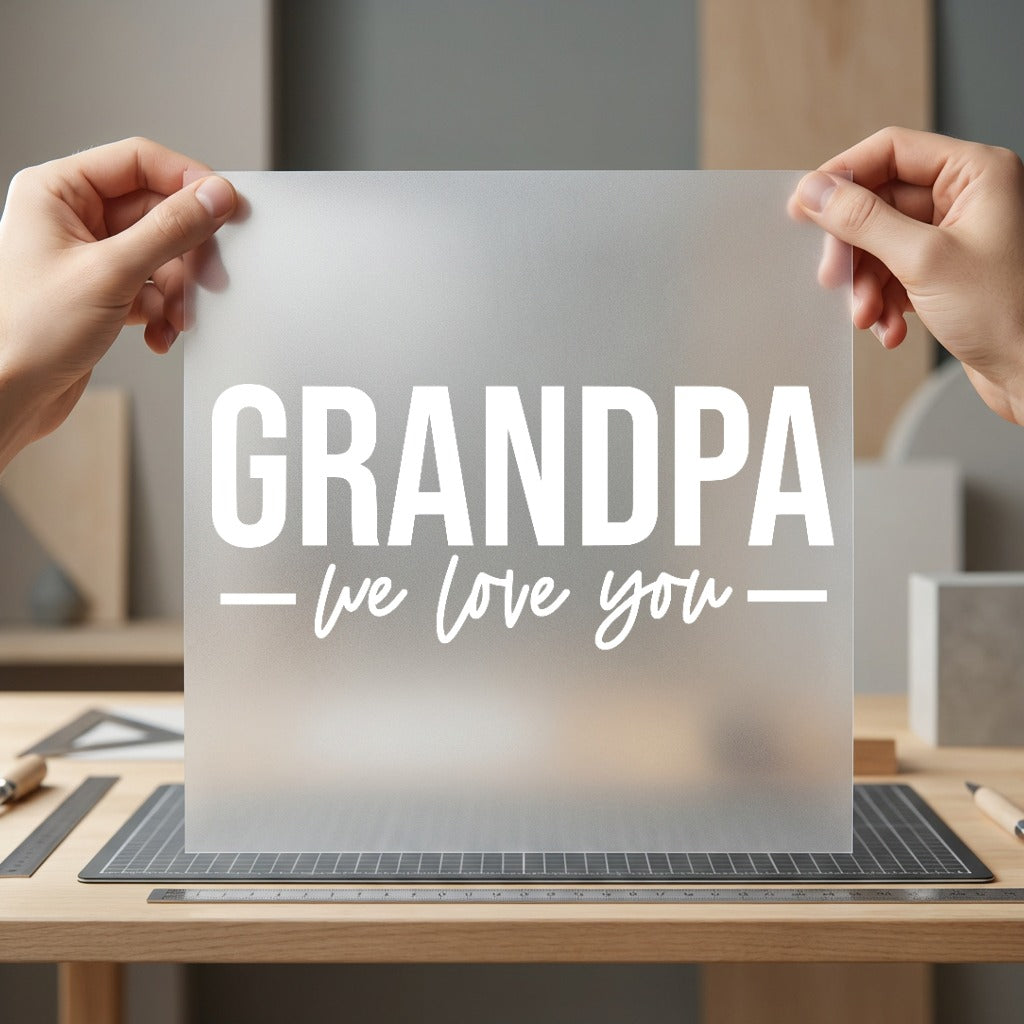 Grandpa Love You Family Grandpa Ready to Press DTF Transfer for Dtf