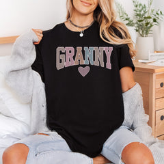 Granny Love Retro Collegiate Grandma Retro Ready to Press DTF Transfer for Dtf