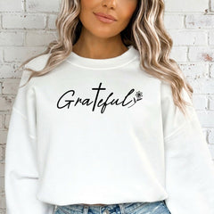 Grateful | Faith & Gratitude Sweatshirt - Luckets.com