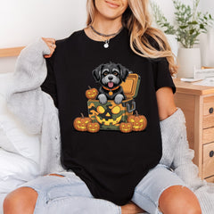 Halloween Puppy Box Pumpkins Halloween Mom Ready to Press DTF Transfer for Dtf