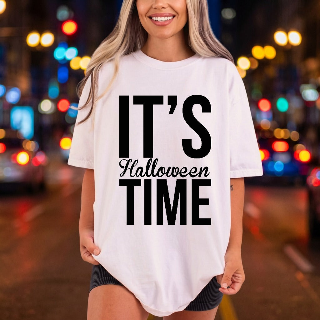Halloween Time Spooky Season Halloween Ready to Press DTF Transfer for Dtf