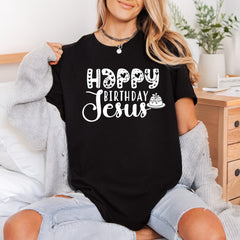 Happy Birthday Jesus Cake Christian Faith Ready to Press DTF Transfer for Dtf