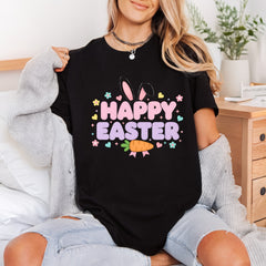 Happy Easter Bunny Carrot Easter Aesthetic Ready to Press DTF Transfer for Dtf