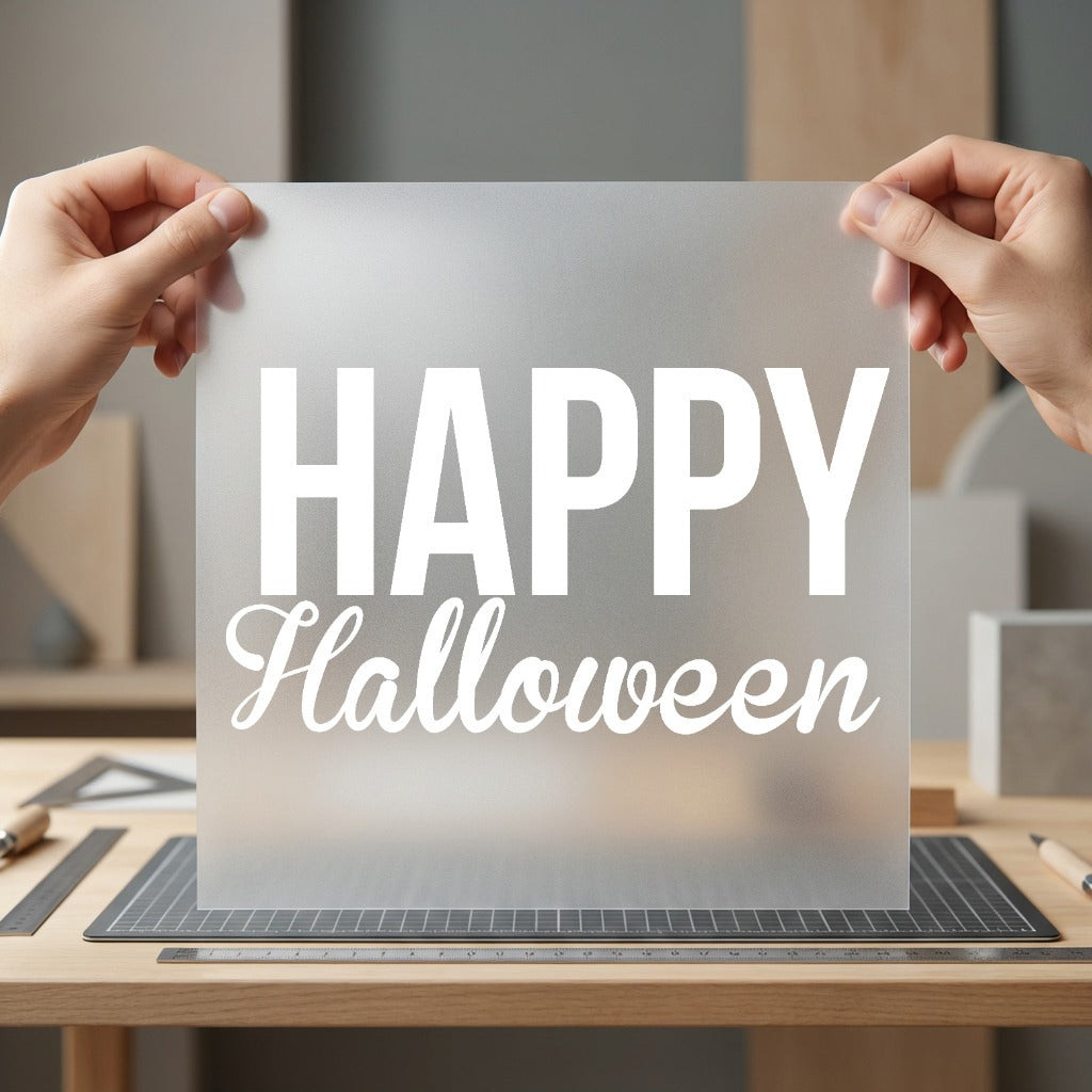 Happy Halloween Script Bold Halloween Aesthetic Ready to Press DTF Transfer for Dtf