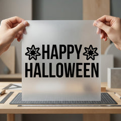 Happy Halloween Star Burst Halloween Aesthetic Ready to Press DTF Transfer for Dtf