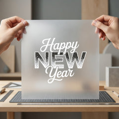 Happy Year Celebration Diy Christmas Vintage Ready to Press DTF Transfer for Dtf