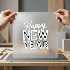 Happy Year Celebration Diy Christmas Vintage Ready to Press DTF Transfer for Dtf