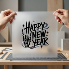 Happy Year Skeleton Hand Thanksgiving Vintage Ready to Press DTF Transfer for Dtf