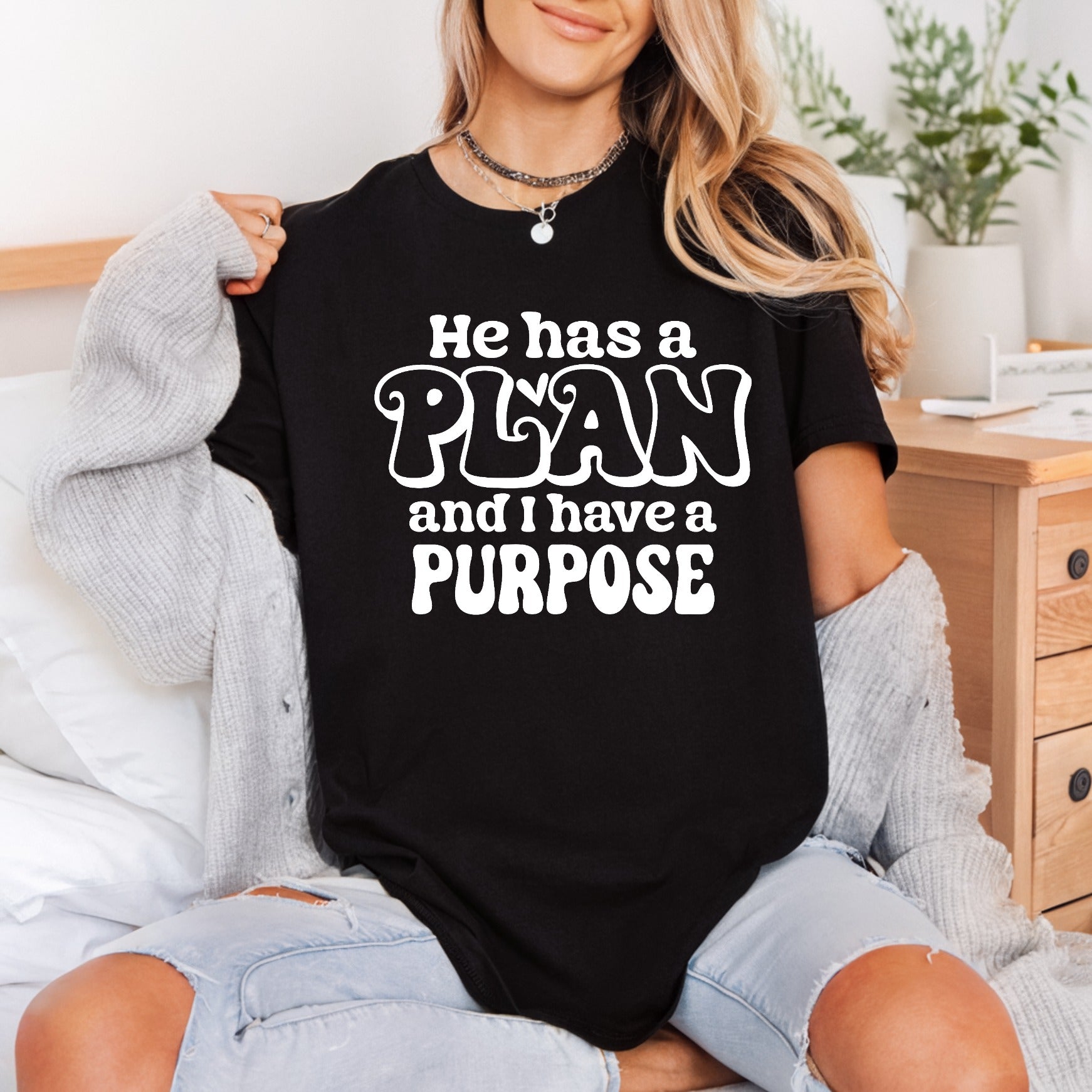Has Plan Have Purpose Christian Faith Ready to Press DTF Transfer for Dtf