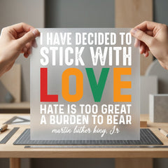 Have Decided Stick Love Faith Aesthetic Ready to Press DTF Transfer for Dtf