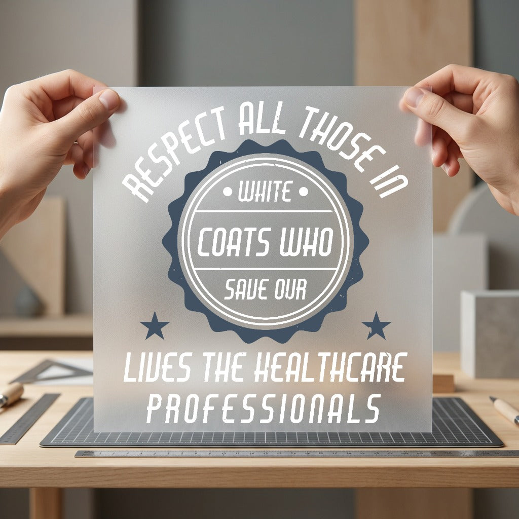 Healthcare Professionals Retro Diy Nurse Doctor Ready to Press DTF Transfer for Dtf