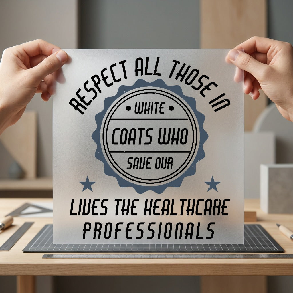 Healthcare Professionals Retro Diy Nurse Doctor Ready to Press DTF Transfer for Dtf