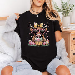 Highland Cow Easter Cutie Easter Spring Ready to Press DTF Transfer for Dtf