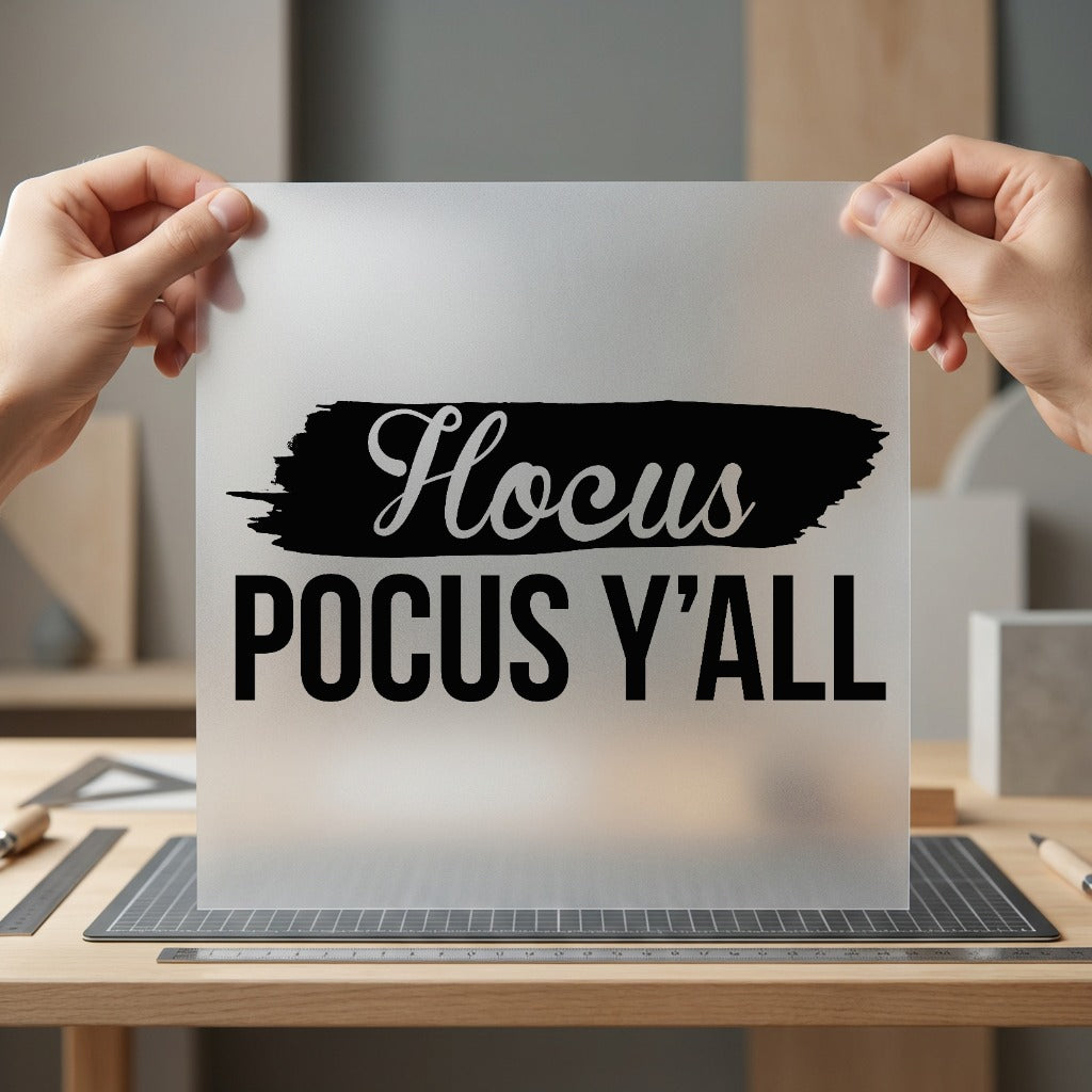 Hocus Pocus All Halloween Halloween Ready to Press DTF Transfer for Dtf