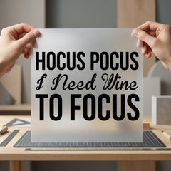 Hocus Pocus Need Wine Halloween Mom Ready to Press DTF Transfer for Dtf