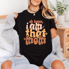 Honey Mom Retro Life Mom Funny Ready to Press DTF Transfer for Dtf