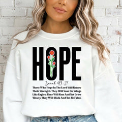 HOPE Isaiah 40:31 | Strength & Faith Sweatshirt - Luckets.com