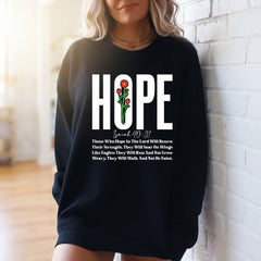 HOPE Isaiah 40:31 | Strength & Faith Sweatshirt - Luckets.com
