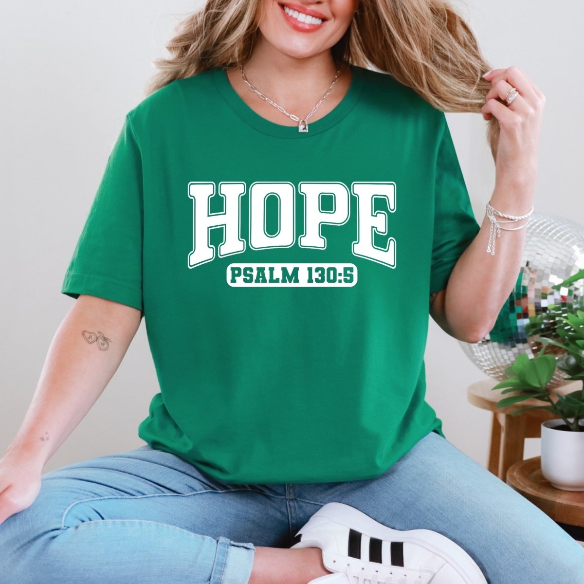 HOPE Psalm 130:5 | Scripture Inspired Hope Tee - Luckets.com