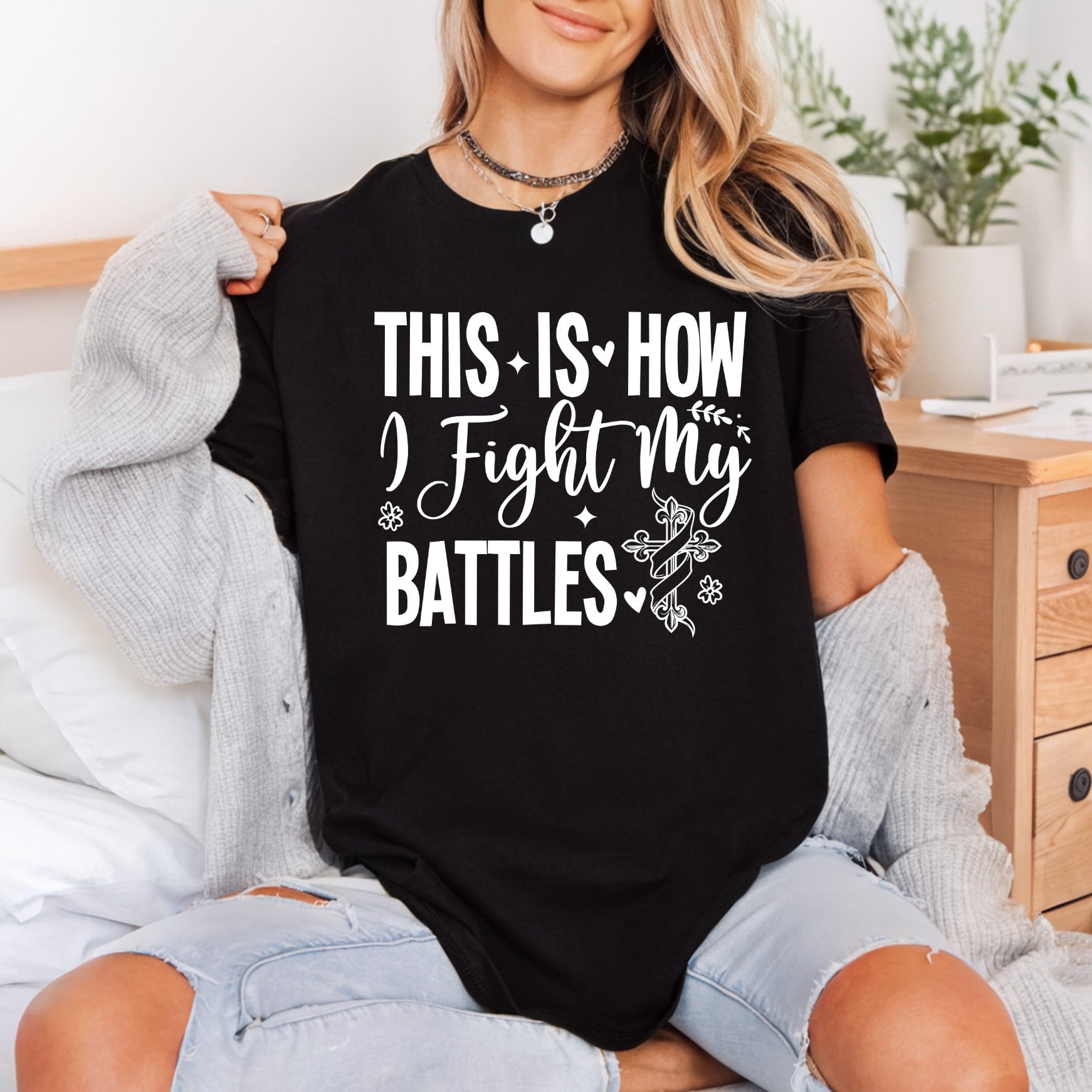 How Fight Battles Faith-based Christian Faith Ready to Press DTF Transfer for Dtf