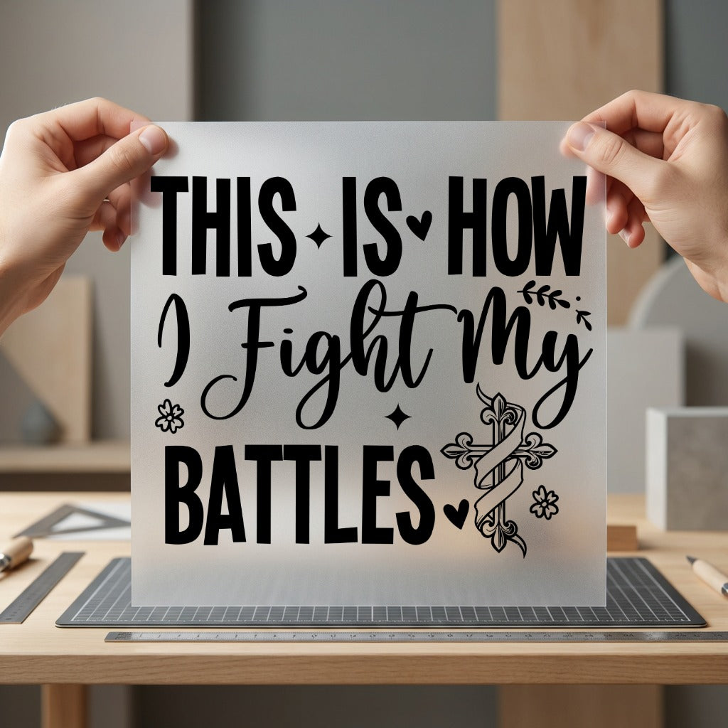 How Fight Battles Faith-based Christian Faith Ready to Press DTF Transfer for Dtf