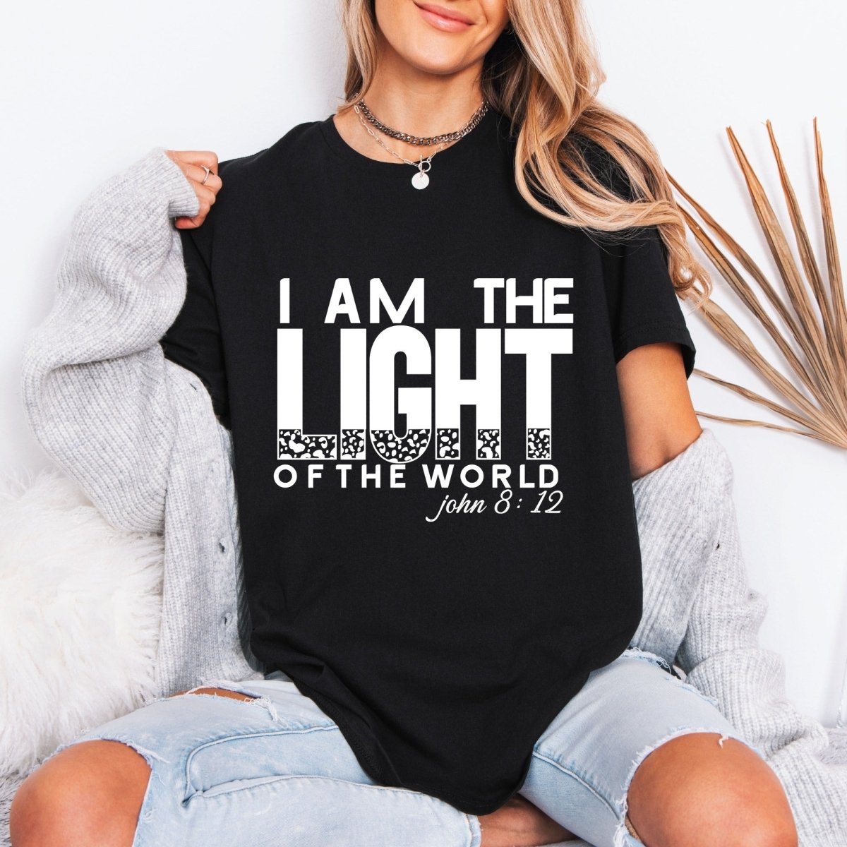 I Am The Light | Scripture & Identity Tee - Luckets.com