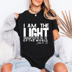 I Am The Light | Scripture & Identity Tee - Luckets.com