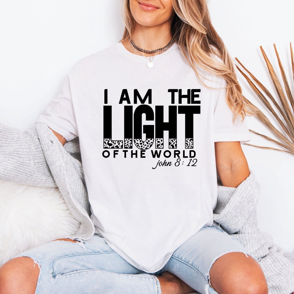 I Am The Light | Scripture & Identity Tee - Luckets.com