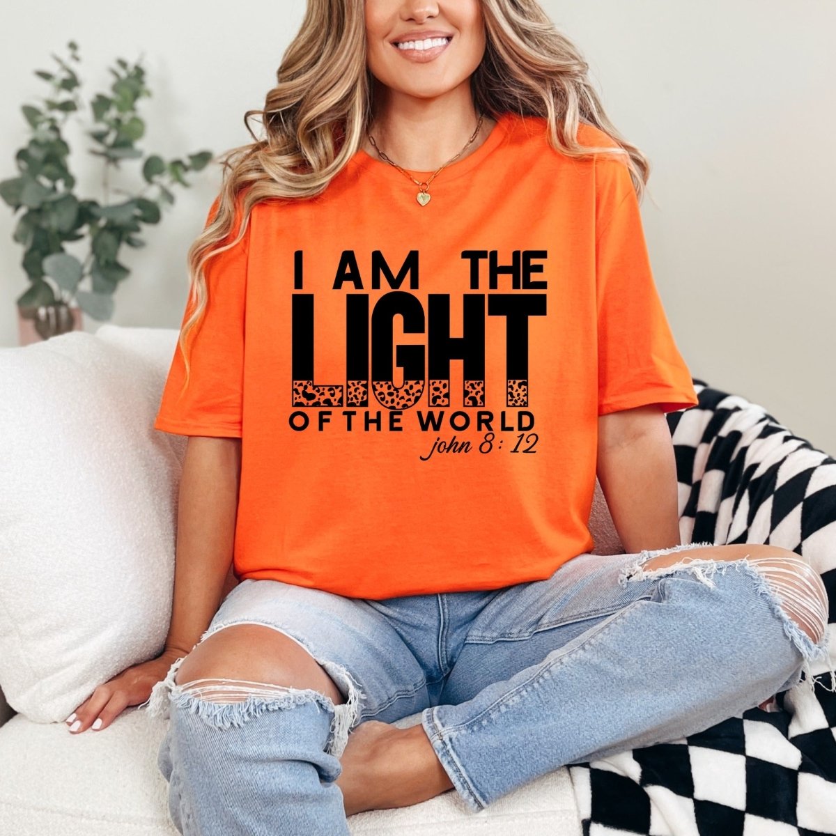 I Am The Light | Scripture & Identity Tee - Luckets.com