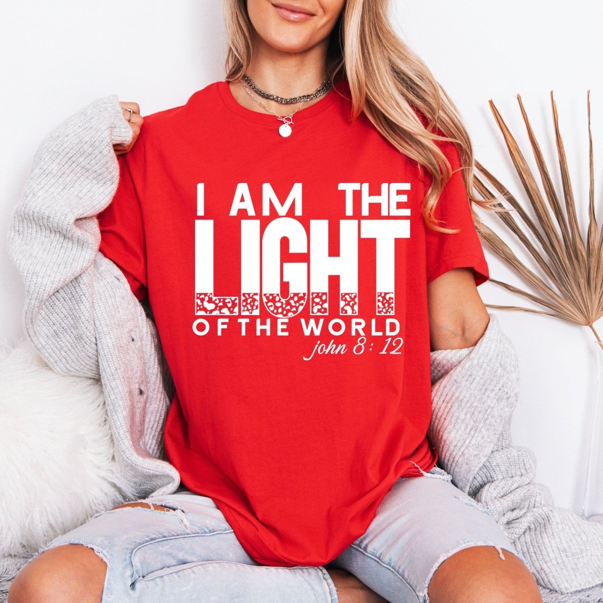 I Am The Light | Scripture & Identity Tee - Luckets.com