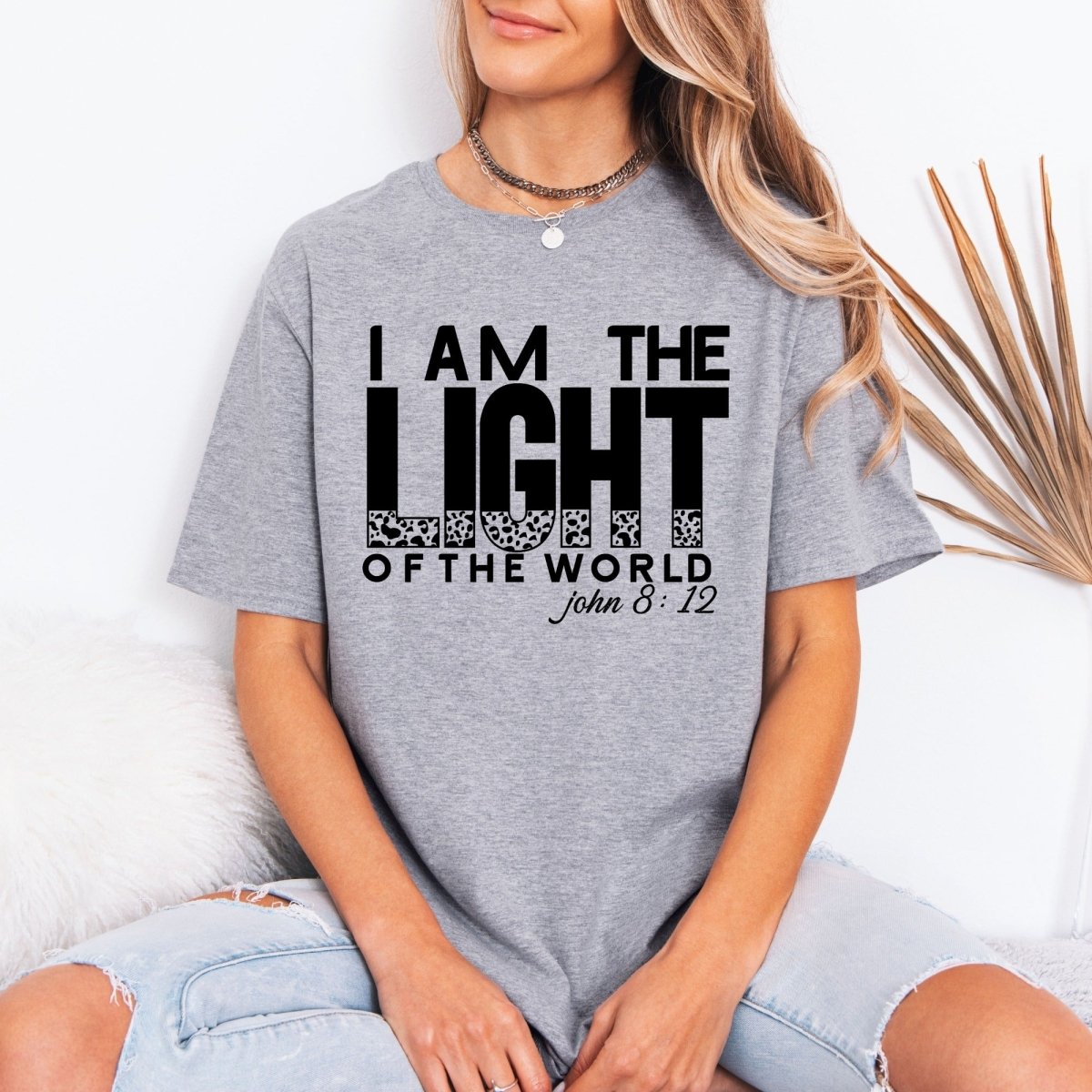 I Am The Light | Scripture & Identity Tee - Luckets.com