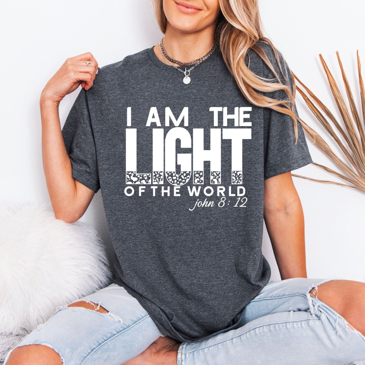 I Am The Light | Scripture & Identity Tee - Luckets.com
