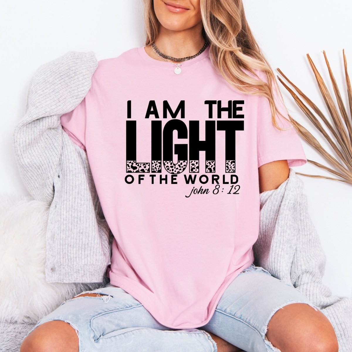 I Am The Light | Scripture & Identity Tee - Luckets.com