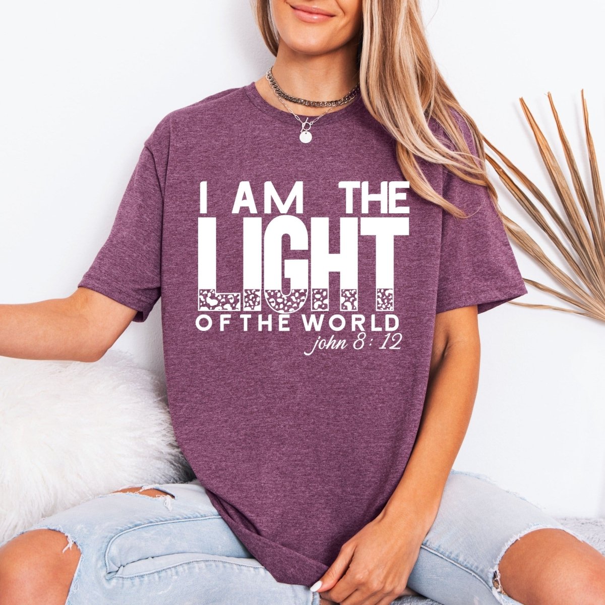 I Am The Light | Scripture & Identity Tee - Luckets.com