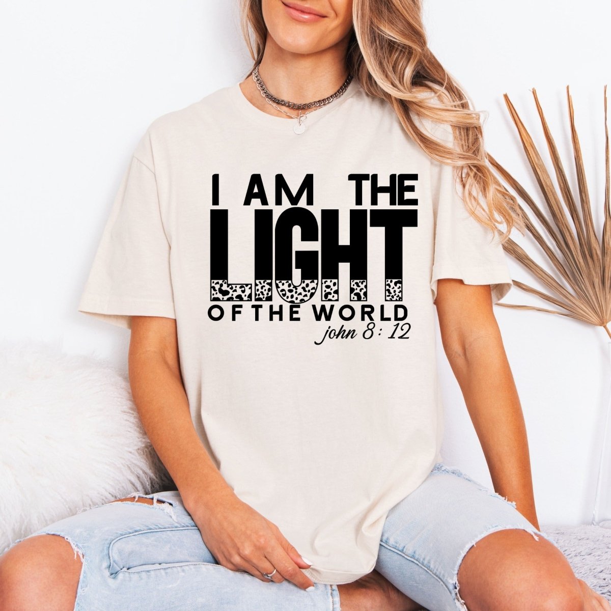 I Am The Light | Scripture & Identity Tee - Luckets.com