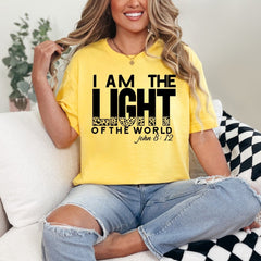 I Am The Light | Scripture & Identity Tee - Luckets.com