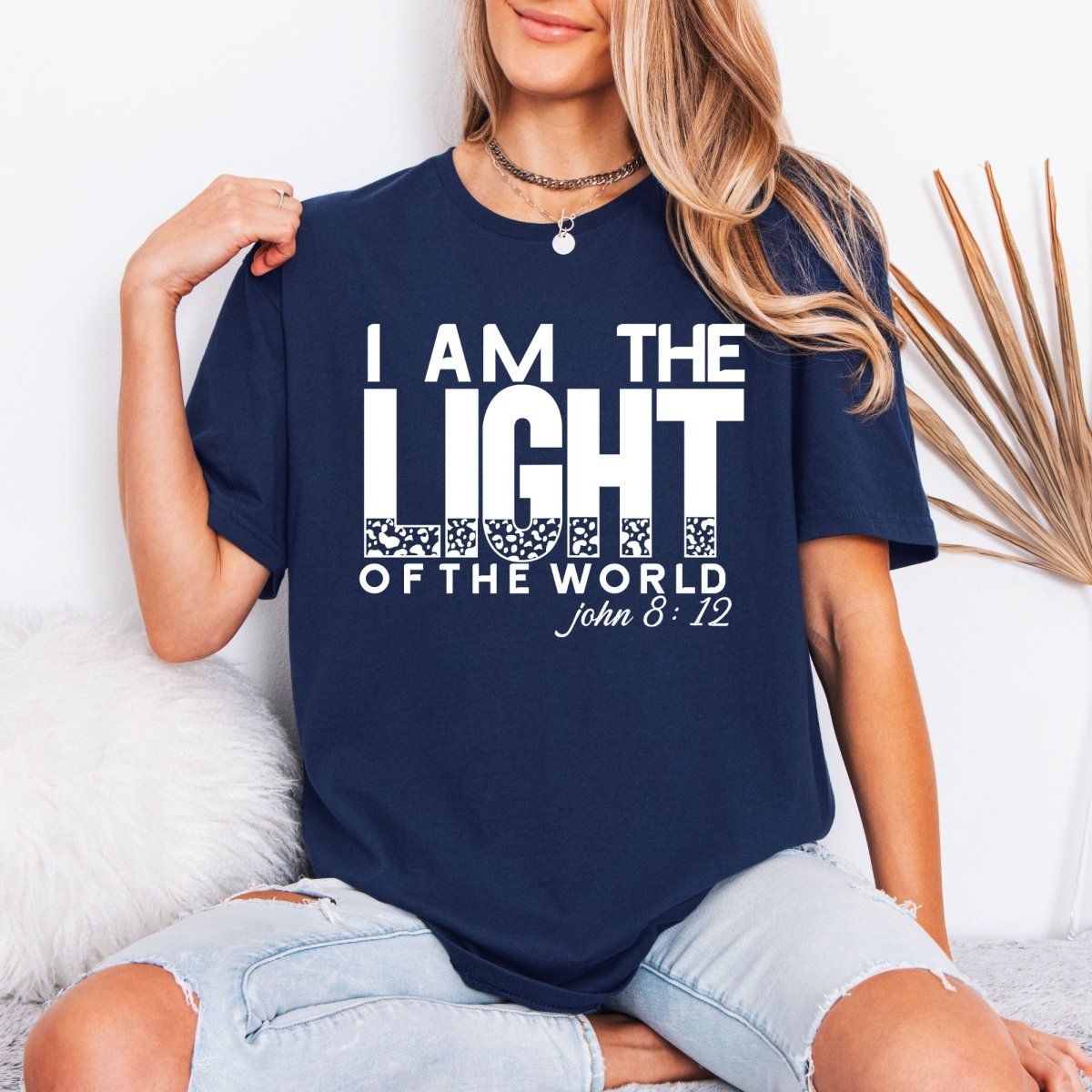 I Am The Light | Scripture & Identity Tee - Luckets.com