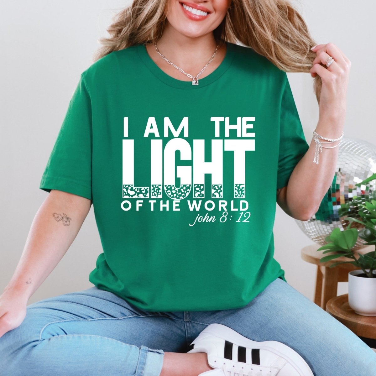 I Am The Light | Scripture & Identity Tee - Luckets.com