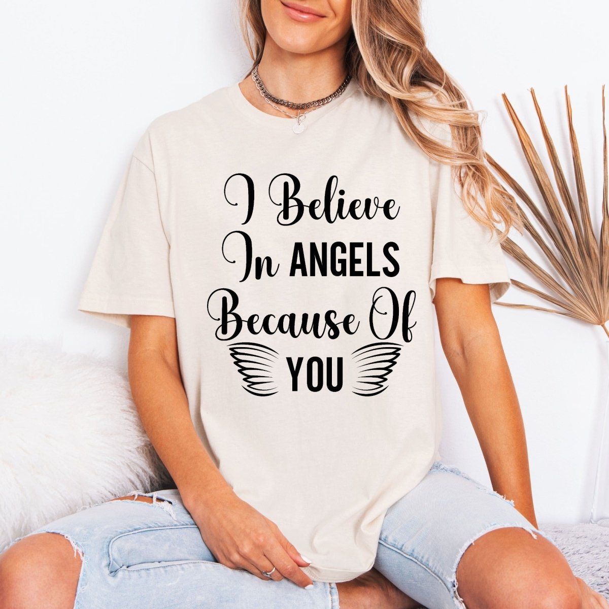 I Believe In Angels | Appreciation & Love Tee - Luckets.com