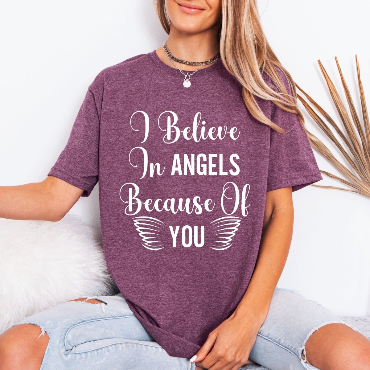 I Believe In Angels | Appreciation & Love Tee - Luckets.com