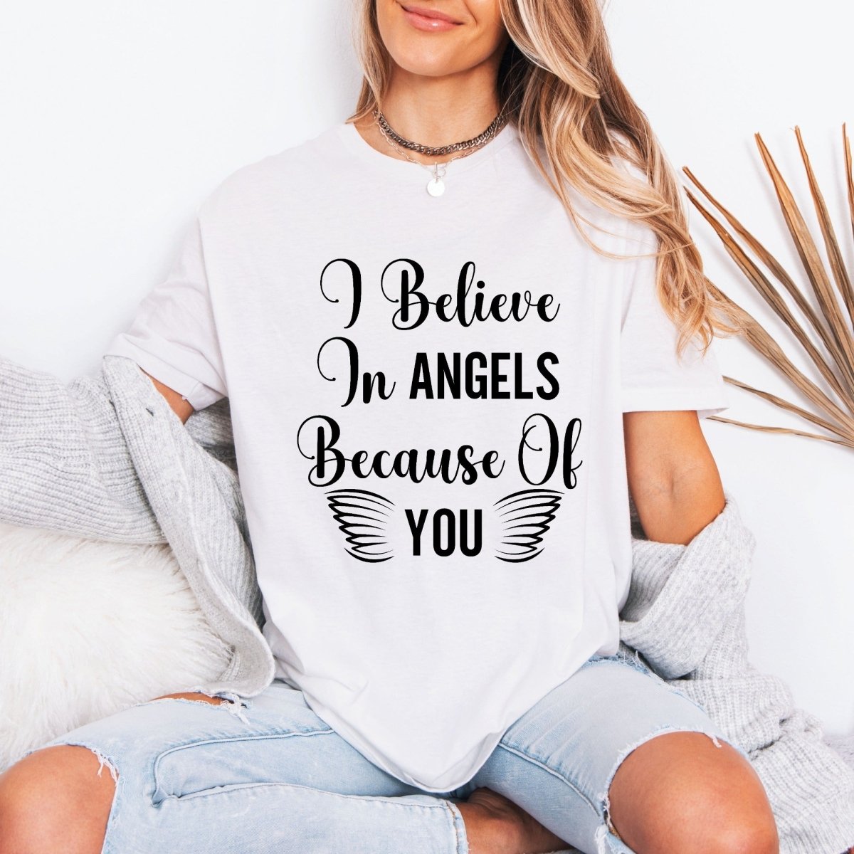 I Believe In Angels | Appreciation & Love Tee - Luckets.com