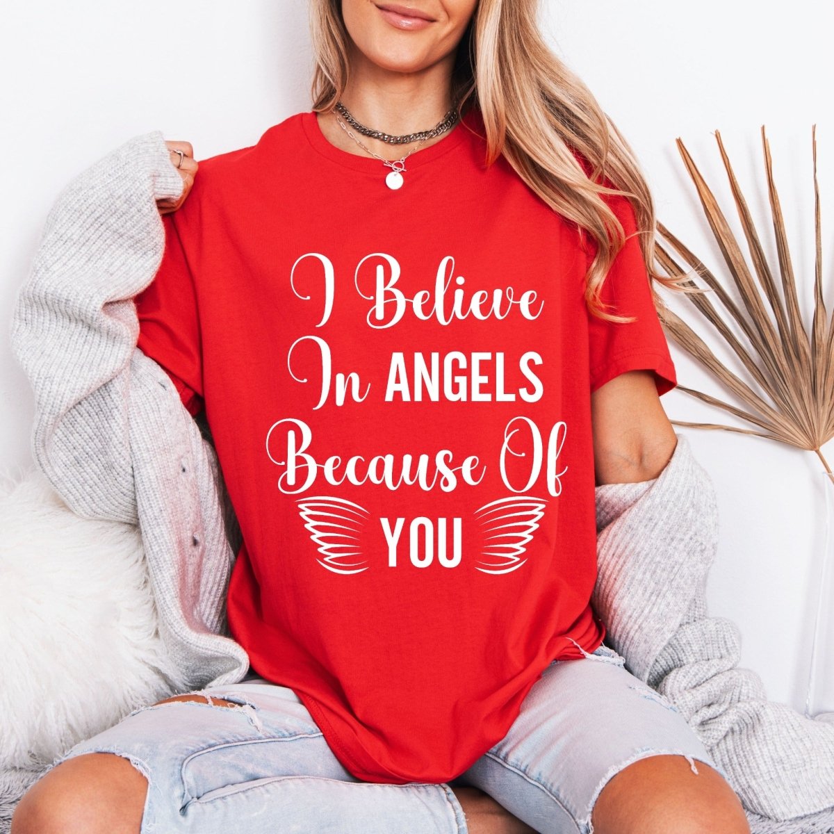 I Believe In Angels | Appreciation & Love Tee - Luckets.com