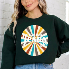 I Just Really Like Jesus | Retro Faith Statement Sweatshirt - Luckets.com