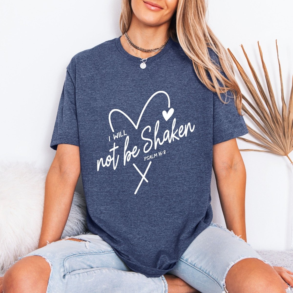 I Will Not Be Shaken | Unwavering Faith Tee - Luckets.com