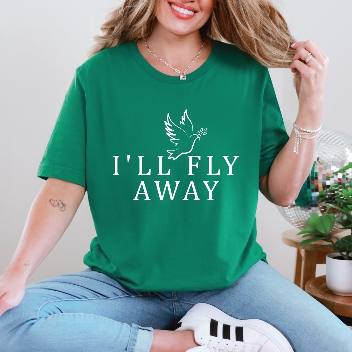 I'll Fly Away | Hope & Heaven Bound Tee - Luckets.com