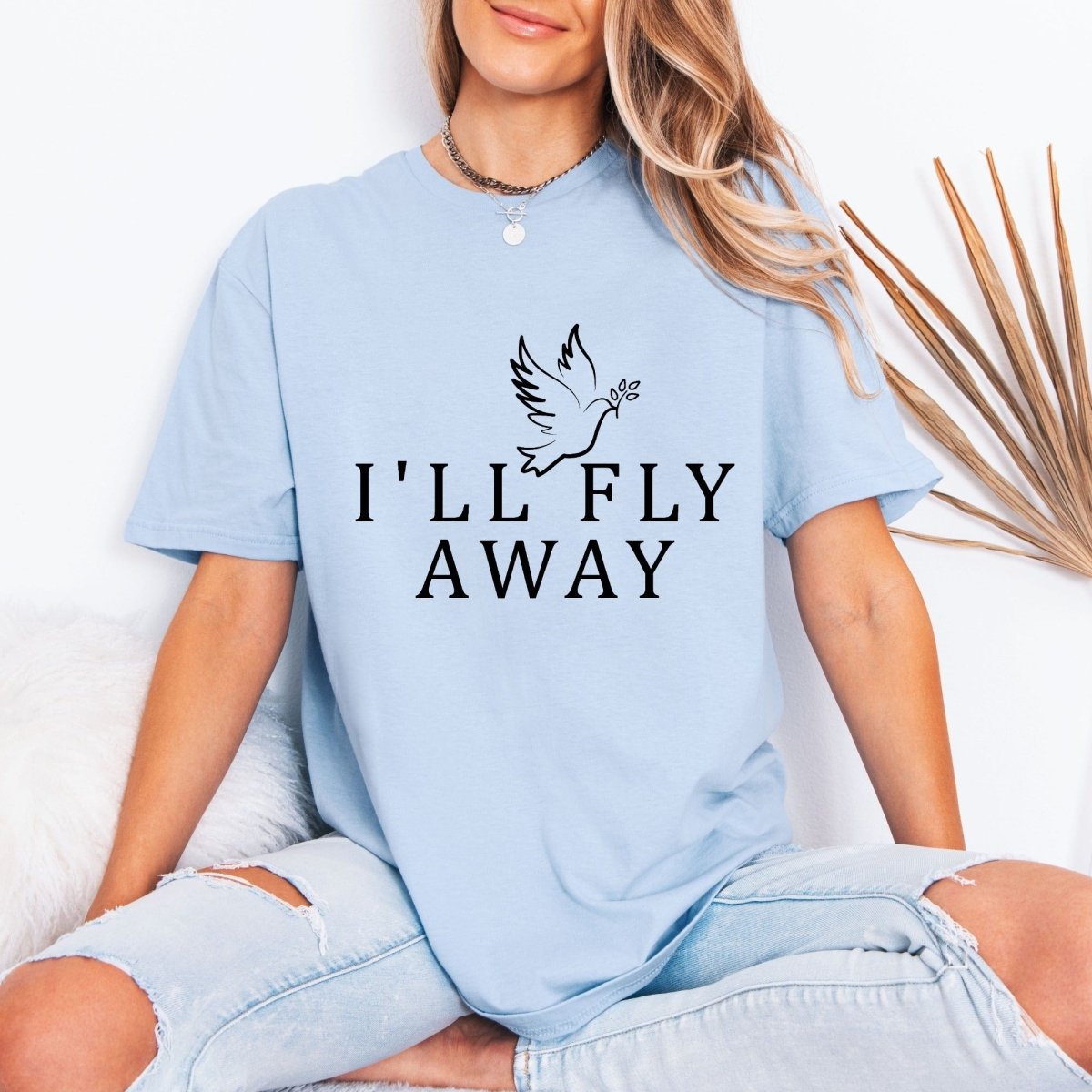 I'll Fly Away | Hope & Heaven Bound Tee - Luckets.com