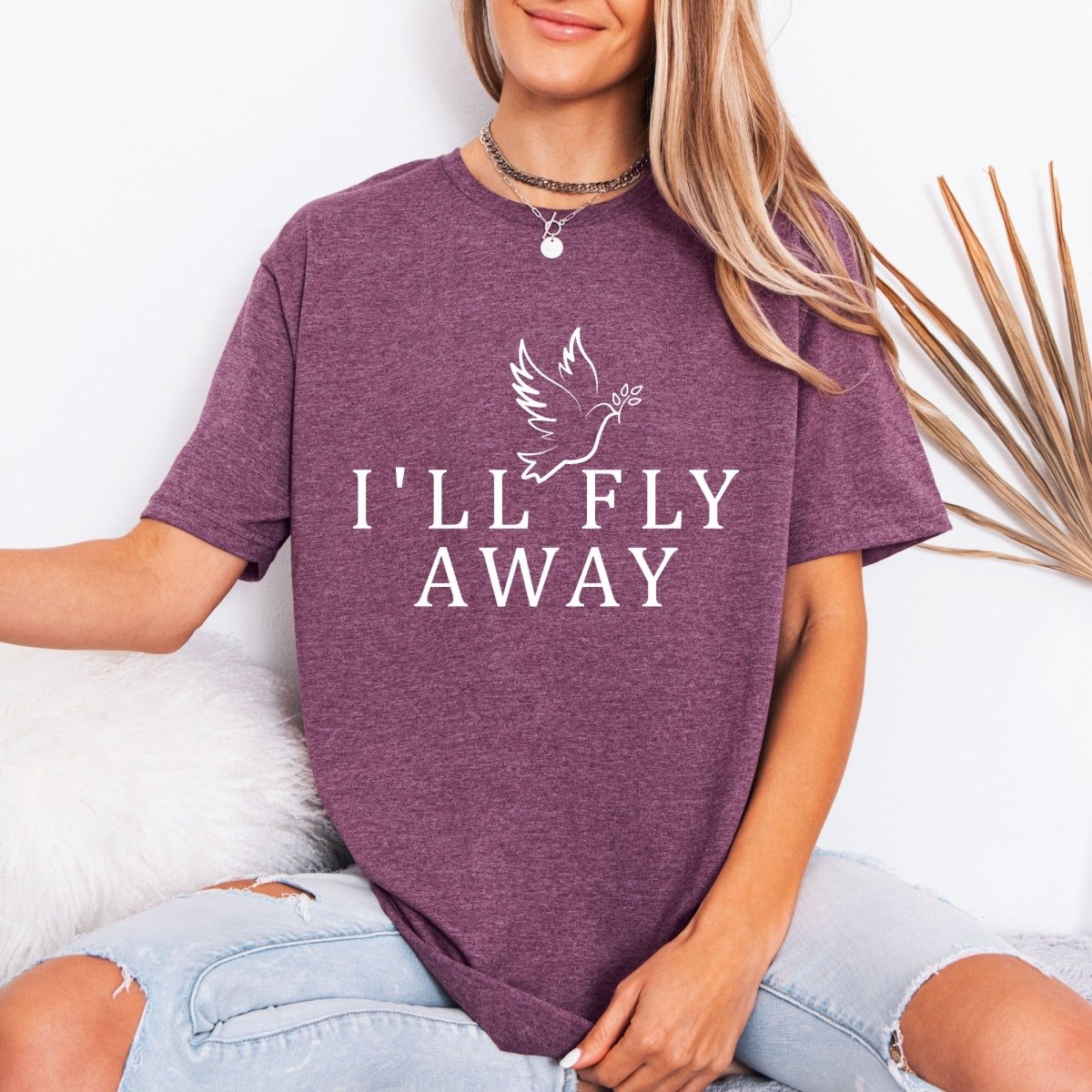 I'll Fly Away | Hope & Heaven Bound Tee - Luckets.com