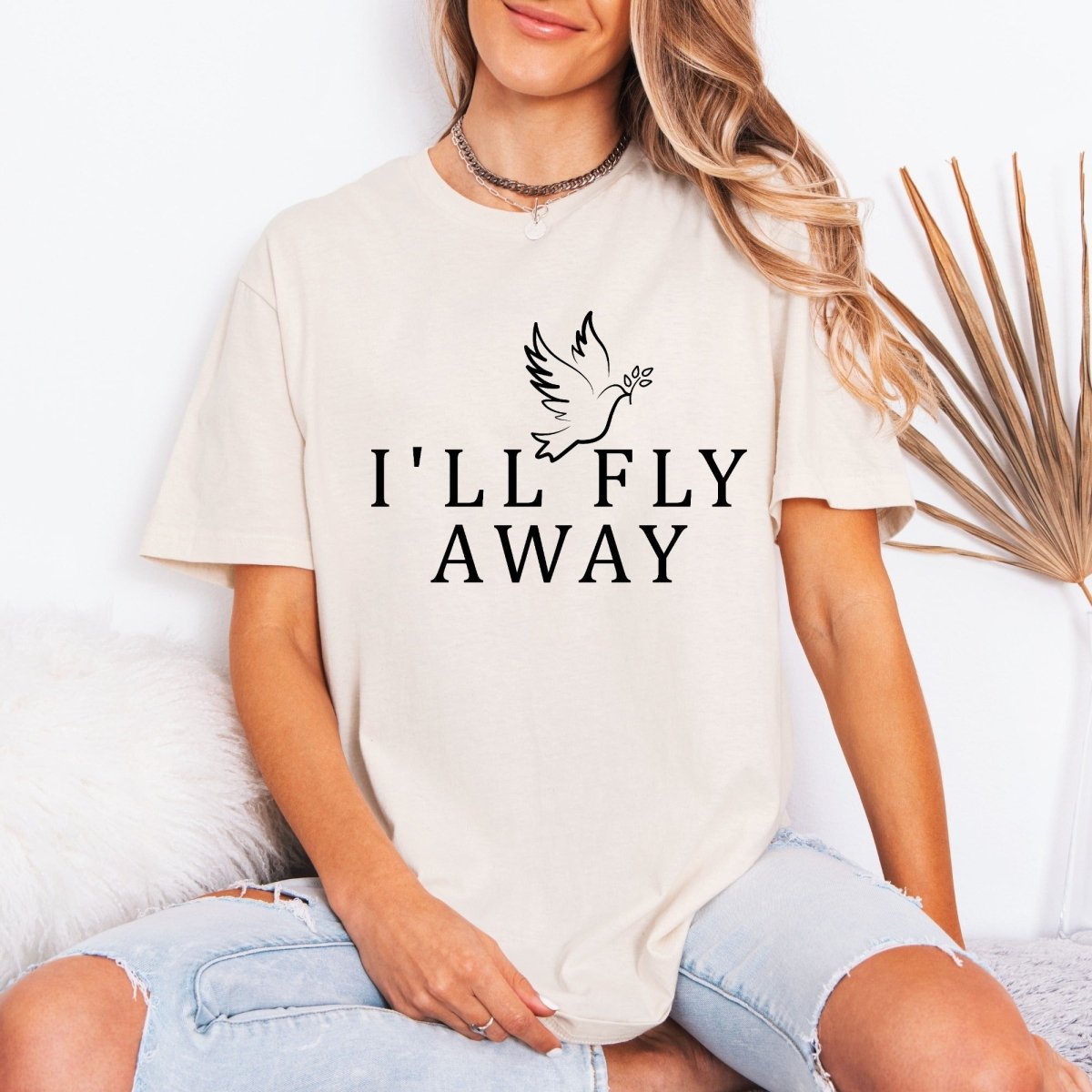 I'll Fly Away | Hope & Heaven Bound Tee - Luckets.com