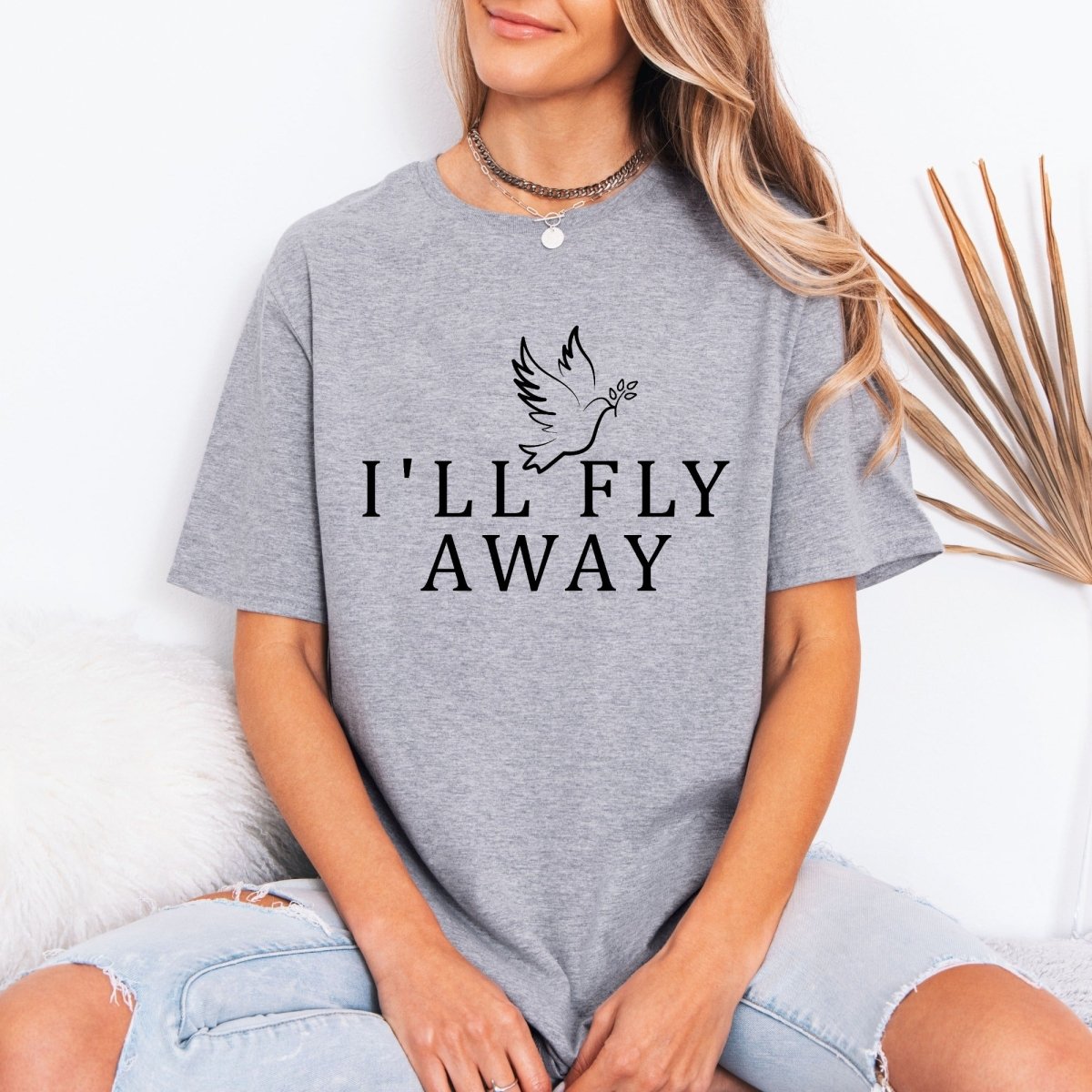 I'll Fly Away | Hope & Heaven Bound Tee - Luckets.com