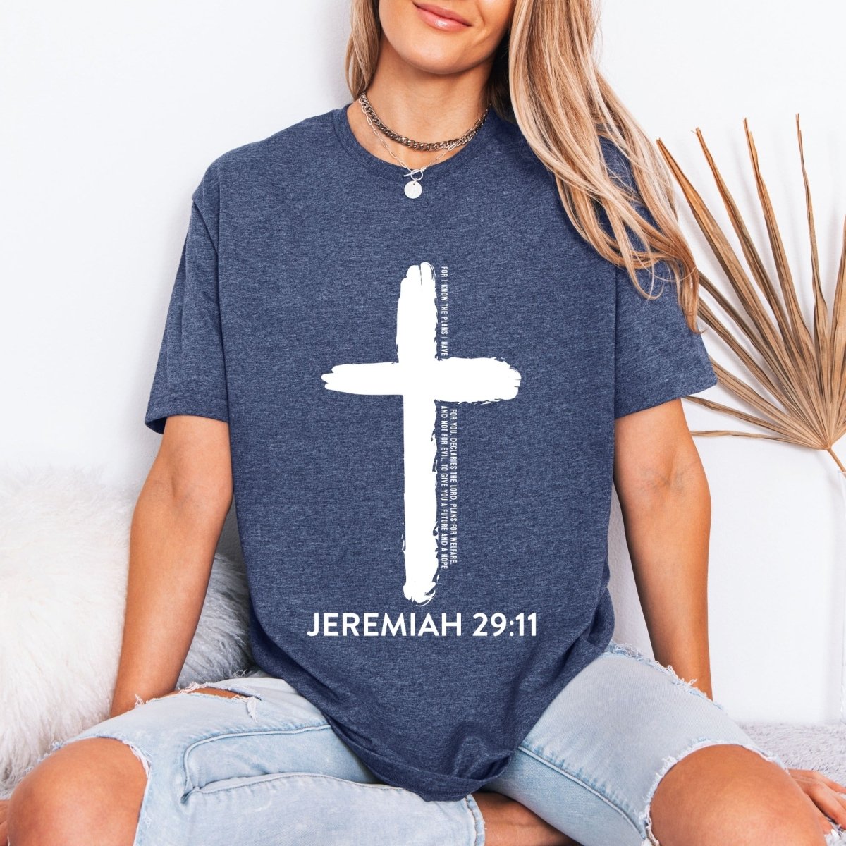 Jeremiah 29:11 Cross | Plans & Hope Tee - Luckets.com